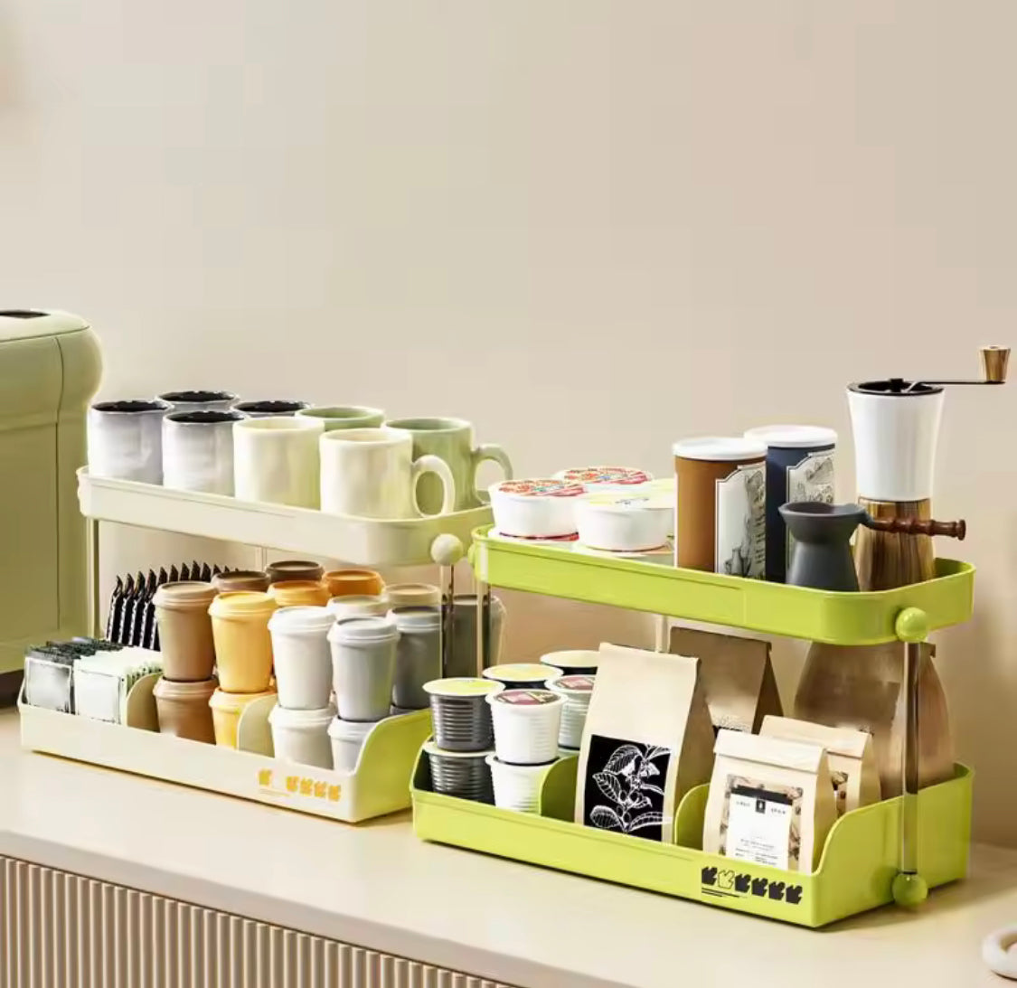 2 Tier Desktop Storage Shelf, Multifunctional Cup Holder, Multipurpose Mug Rack Tea Cup Holder, Kitchen Coffee Cup Rack For Office Home 2 Tier Desktop Storage Shelf, Multifunctional Cup Holder, Multipurpose Mug Rack Tea Cup Holder, Kitchen Coffee Cup Rack For Office Home